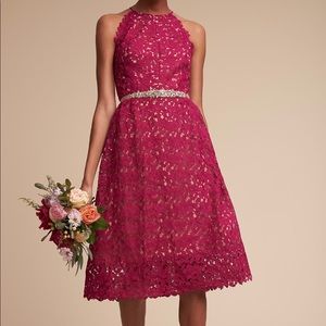 Hitherto James Crochet Lace BHLDN Dress